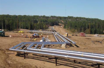 Pipeline PCL en construction avec l’aide de Supérieur Propane.