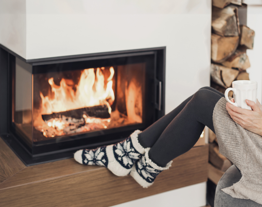 Cheminée au propane