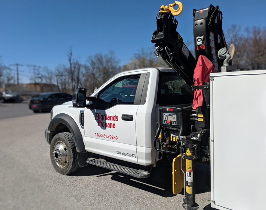 Camion de service Highlands