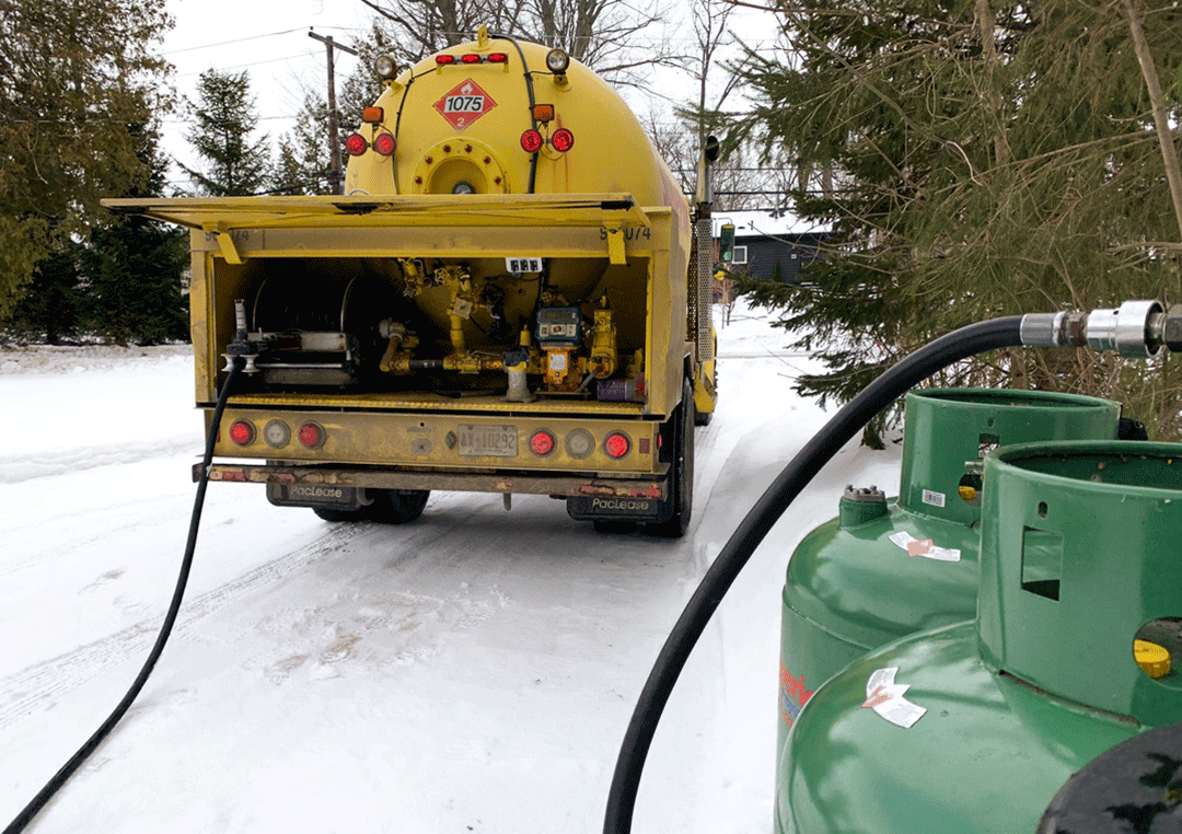  remplissage de réservoir de propane