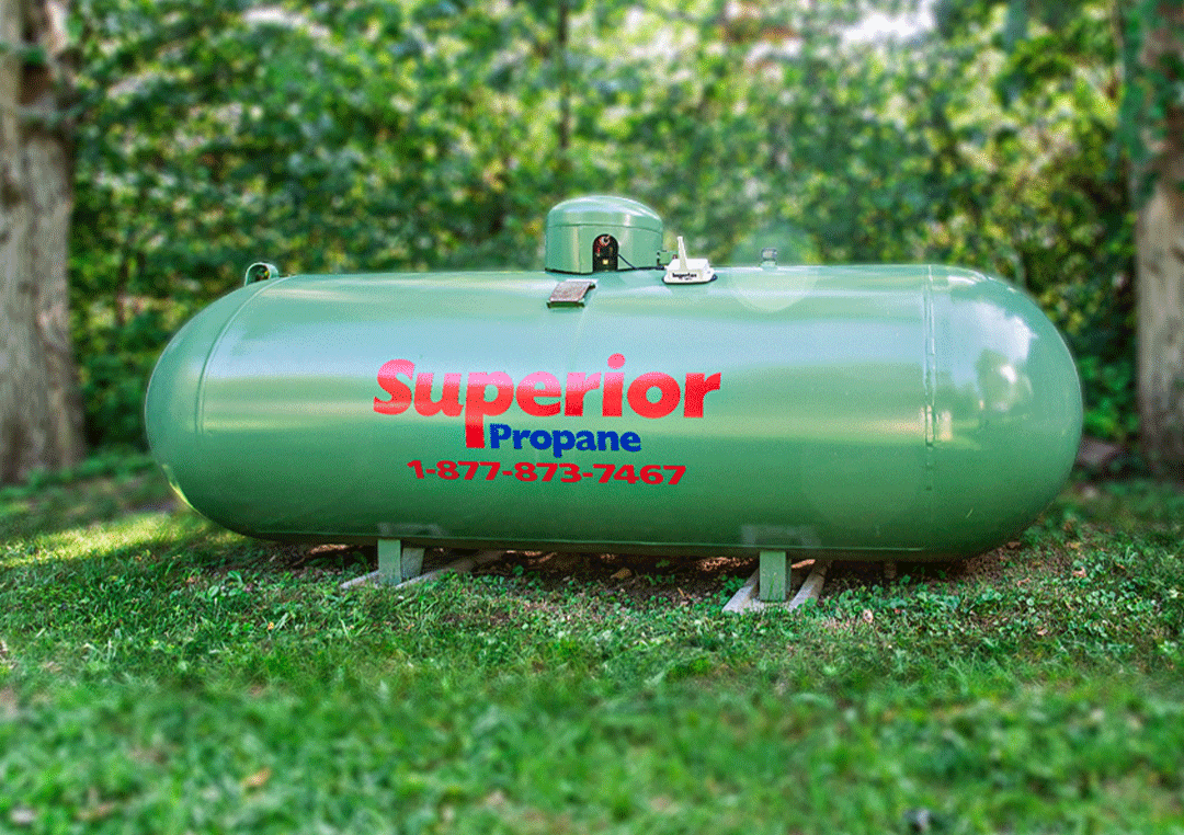 tailles de réservoirs de propane