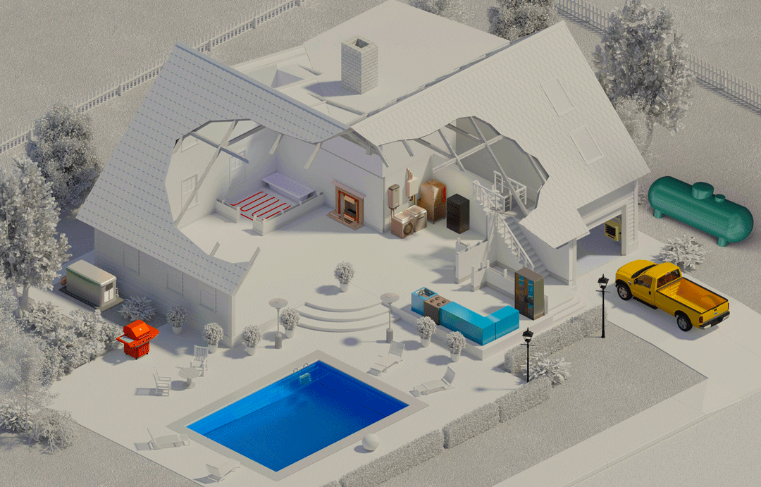 Utilisations résidentielles du propane