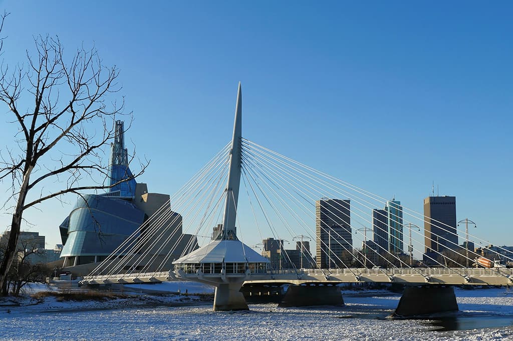 Musée canadien des droits de l'homme à Winnipeg.