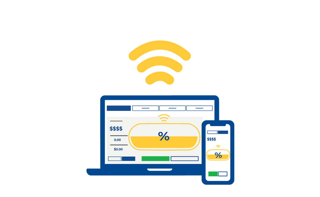Moniteur de réservoir de propane sans fil