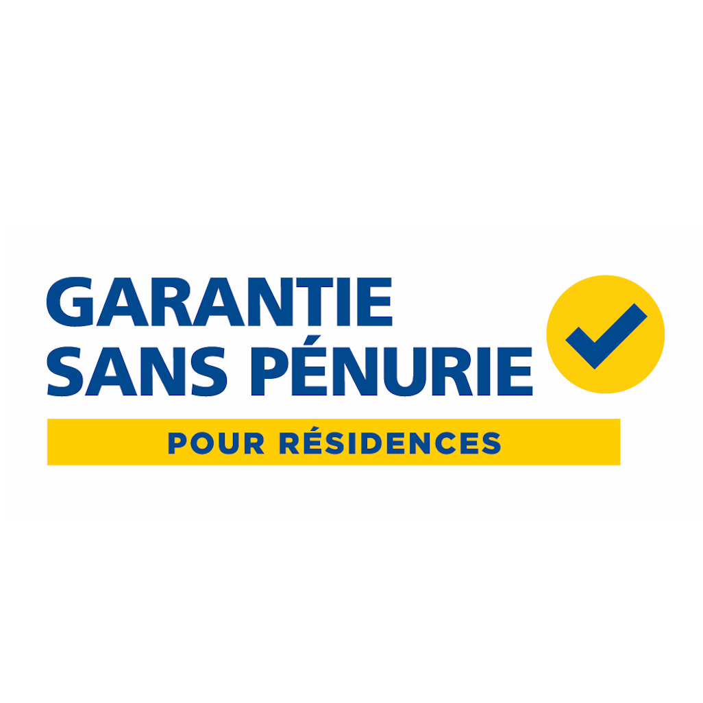 Logo de la Garantie Sans pénurie pour les clients résidentiels de Supérieur Propane.