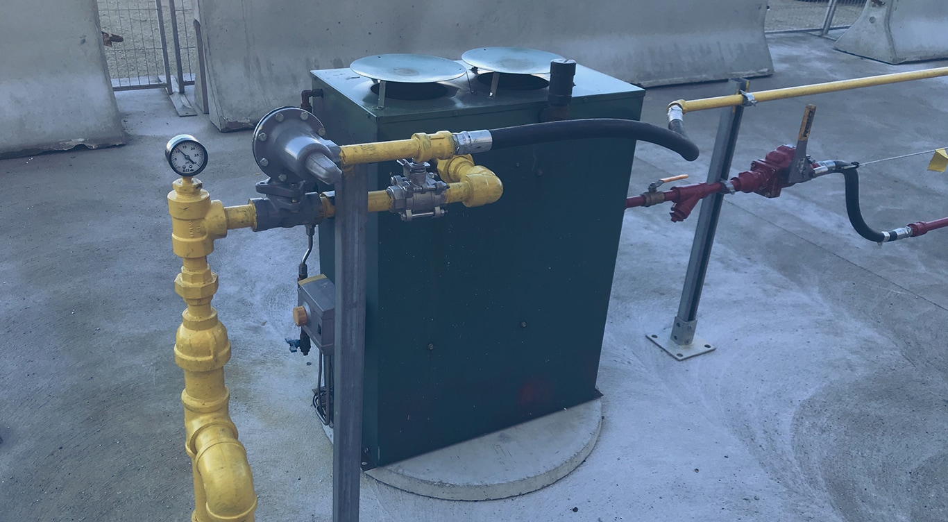 Un vaporisateur de propane